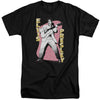 Elvis Presley - Pink Rock Adult Tall Fit Short Sleeve