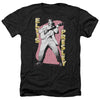 Elvis Presley - Pink Rock Adult Regular Fit Heather Short Sleeve
