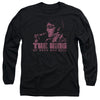Elvis Presley - The King Adult Long Sleeve