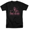 Elvis Presley - The King Adult Regular Fit Short Sleeve