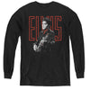 Elvis Presley - Red Guitarman L - S Youth