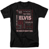 Elvis Presley - Whole Lotta Type Adult Regular Fit Short Sleeve