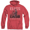 Elvis Presley - Return Of The King Adult Heather Hoodie