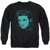 Elvis Presley - Young Dots Adult Crewneck Sweatshirt