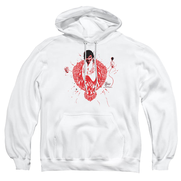 Elvis Presley - Red Pheonix Adult Pullover Hoodie
