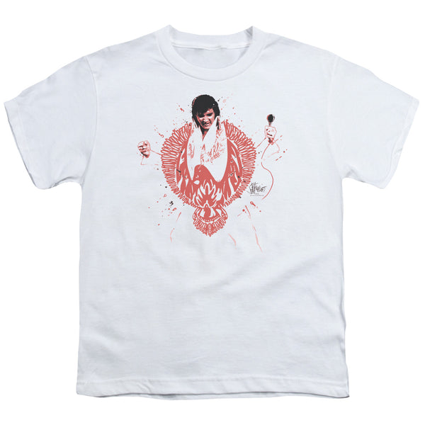 Elvis Presley - Red Pheonix Youth Short Sleeve