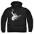 Elvis Presley - Black&White Guitarman Adult Pullover Hoodie