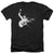 Elvis Presley - Black&White Guitarman Adult Regular Fit Heather Short Sleeve