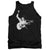 Elvis Presley - Black&White Guitarman Adult Tank Top