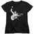 Elvis Presley - Black&White Guitarman Women's Short Sleeve