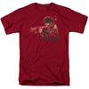 Elvis Presley - Red Comback Adult Regular Fit Short Sleeve