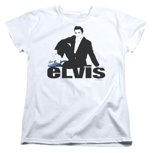 Elvis Presley - Blue Suede Women's Short Sleeve