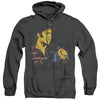 Elvis Presley - Neon Elvis Adult Heather Hoodie