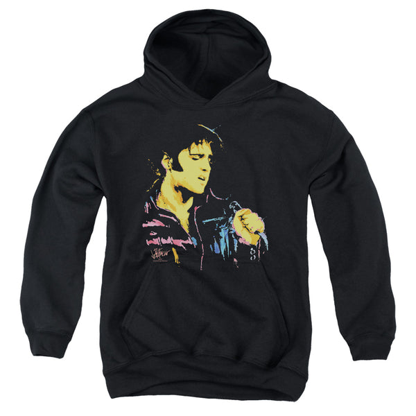 Elvis Presley - Neon Elvis Youth Hooded Sweatshirt