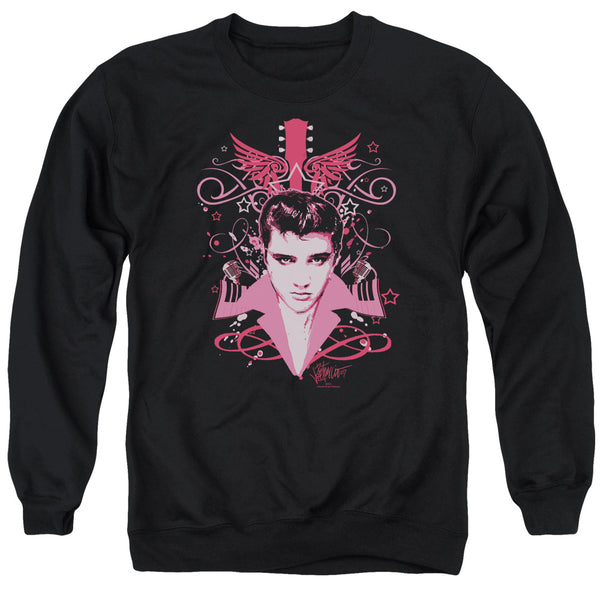 Elvis Presley - Lets Face It Adult Crewneck Sweatshirt