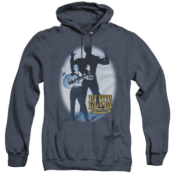 Elvis Presley - Hands Up Adult Heather Hoodie