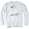 Elvis Presley - Elvis Is A Verb Adult Crewneck Sweatshirt
