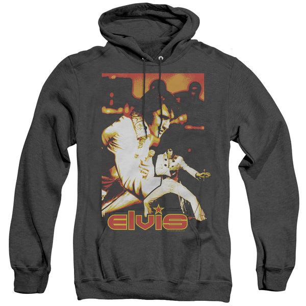 Elvis Presley - Showman Adult Heather Hoodie
