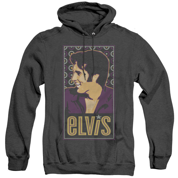 Elvis Presley - Elvis Is Adult Heather Hoodie