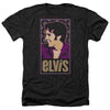 Elvis Presley - Elvis Is Adult Regular Fit Heather Short Sleeve