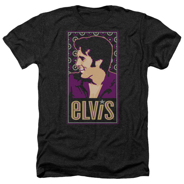 Elvis Presley - Elvis Is Adult Regular Fit Heather Short Sleeve