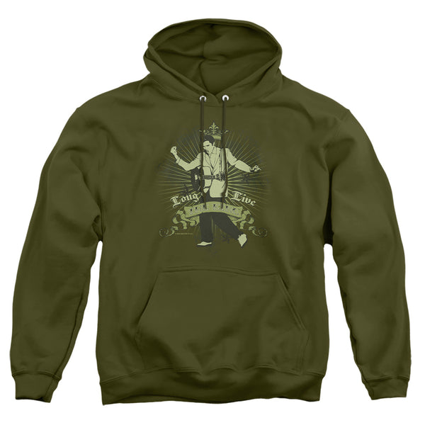Elvis Presley - Long Live The King Adult Pullover Hoodie