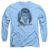 Elvis Presley - Blue Suede Fade Adult Long Sleeve