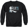 Elvis Presley - Elv 75 Logo Adult Crewneck Sweatshirt