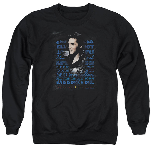 Elvis Presley - Icon Adult Crewneck Sweatshirt