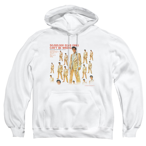 Elvis Presley - 50 Million Fans Adult Pullover Hoodie