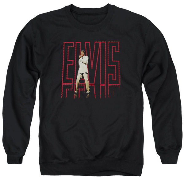 Elvis Presley - Elvis 68 Album Adult Crewneck Sweatshirt