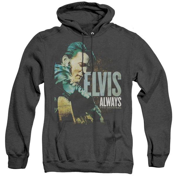 Elvis Presley - Always The Original Adult Heather Hoodie