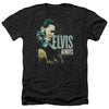 Elvis Presley - Always The Original Adult Regular Fit Heather Short Sleeve