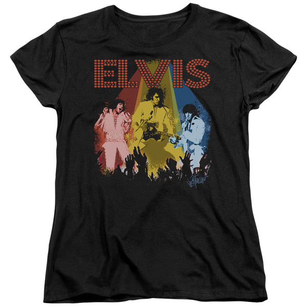 Elvis Presley - Vegas Remembered Women's Short Sleeve