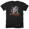 Elvis Presley - Burning Love Adult Regular Fit Heather Short Sleeve