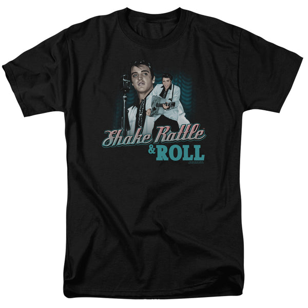 Elvis Presley - Shake Rattle & Roll Adult Regular Fit Short Sleeve