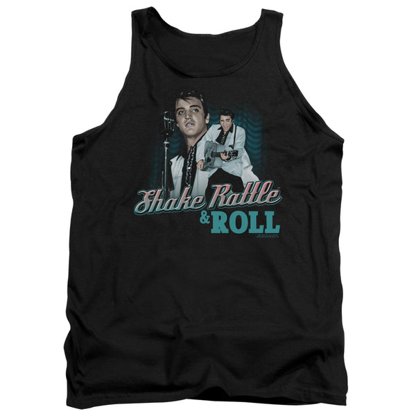 Elvis Presley - Shake Rattle & Roll Adult Tank Top