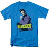 Elvis Presley - Sitting Adult Regular Fit Short Sleeve