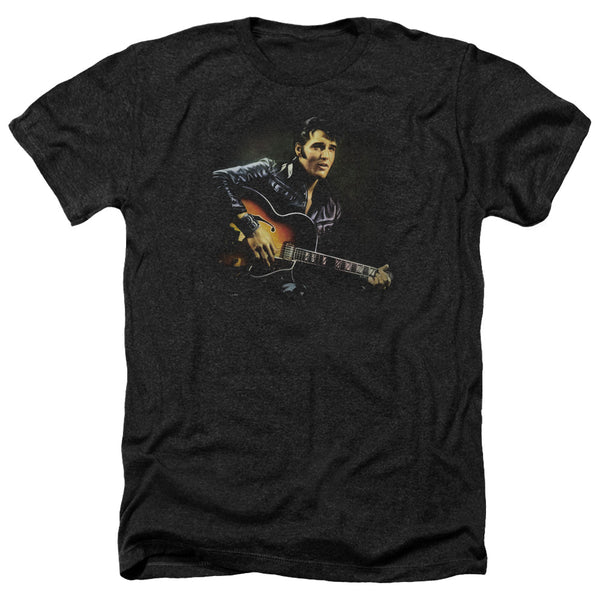 Elvis Presley - 1968 Adult Regular Fit Heather Short Sleeve