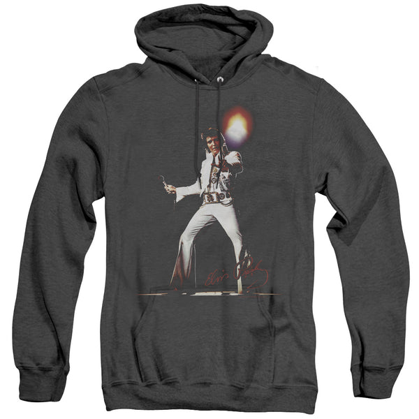 Elvis Presley - Glorious Adult Heather Hoodie