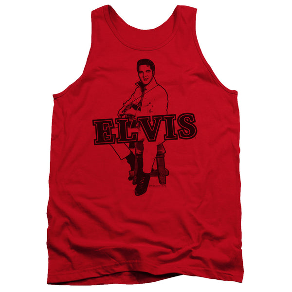 Elvis Presley - Jamming Adult Tank Top