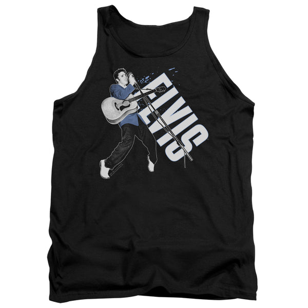 Elvis Presley - On His Toes Adult Tank Top
