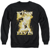 Elvis Presley - The King Adult Crewneck Sweatshirt