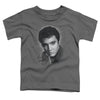 Elvis Presley - Grey Portrait Toddler Short Sleeve