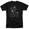 Elvis Presley - Guitar In Hand Adult Regular Fit Short Sleeve