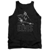 Elvis Presley - Guitar In Hand Adult Tank Top