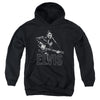 Elvis Presley - Guitar In Hand Youth Hooded Sweatshirt