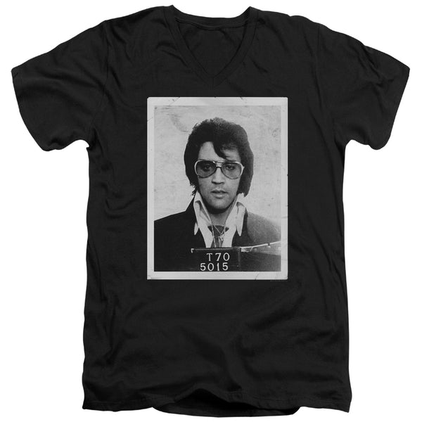 Elvis Presley - Framed Adult Slim Fit V Neck Cotton