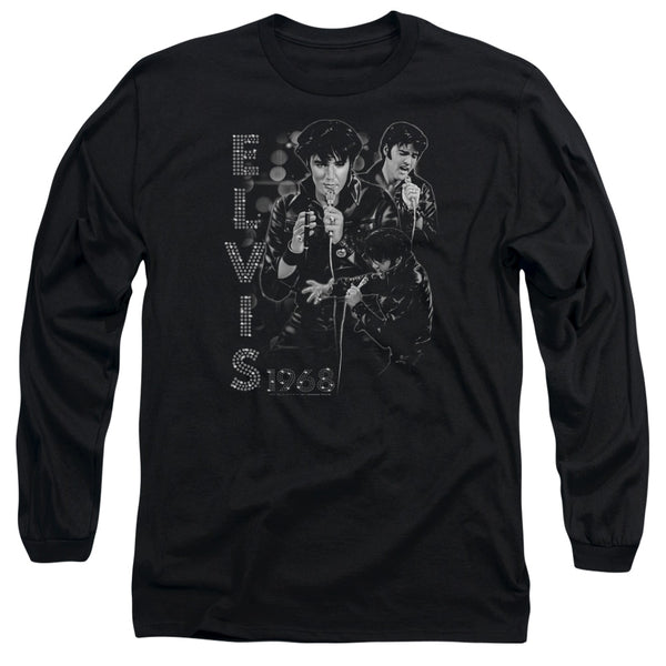 Elvis Presley - Leathered Adult Long Sleeve