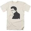 Elvis Presley - Black Paint Adult Regular Fit Short Sleeve